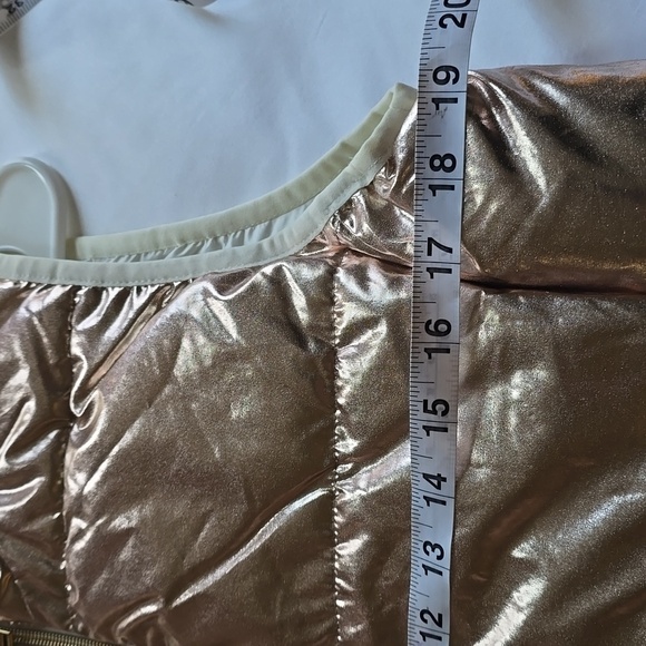 Rose Gold Puffer Vest - Picture 14 of 14